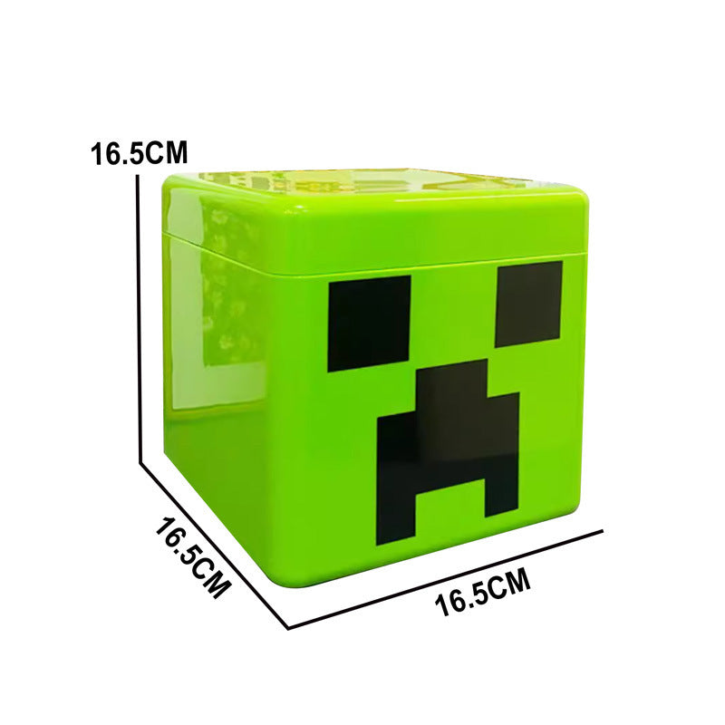 Magnetic Block Cubes Set - Creeper Or TNT Storage Box | 250 Pcs