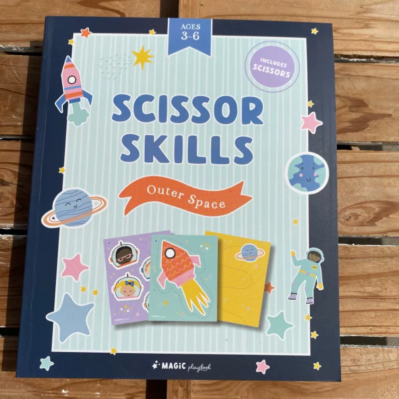 Scissor Skills Book For Kids