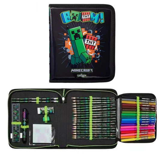 Smiggle Zip It Pencil Case Minecraft Design