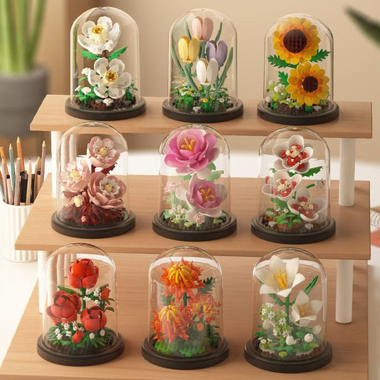 Building Block Flower Shade Collection | 8+