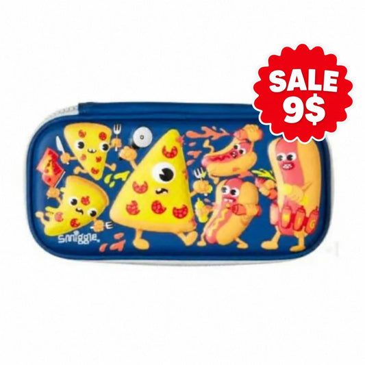 Smiggle Pencil Case | Hardtop | Pizza