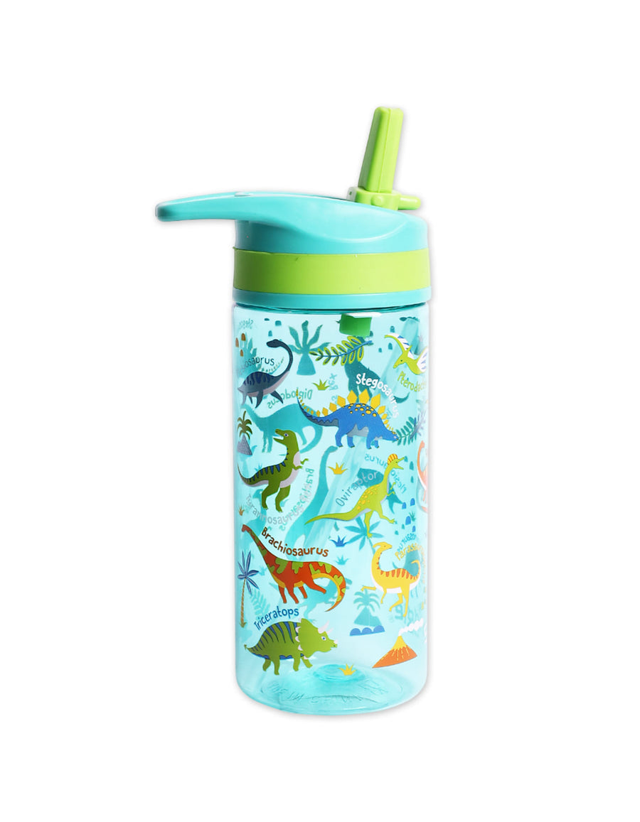 Smiggle Water Bottle - Green Dinosaur | 440ml
