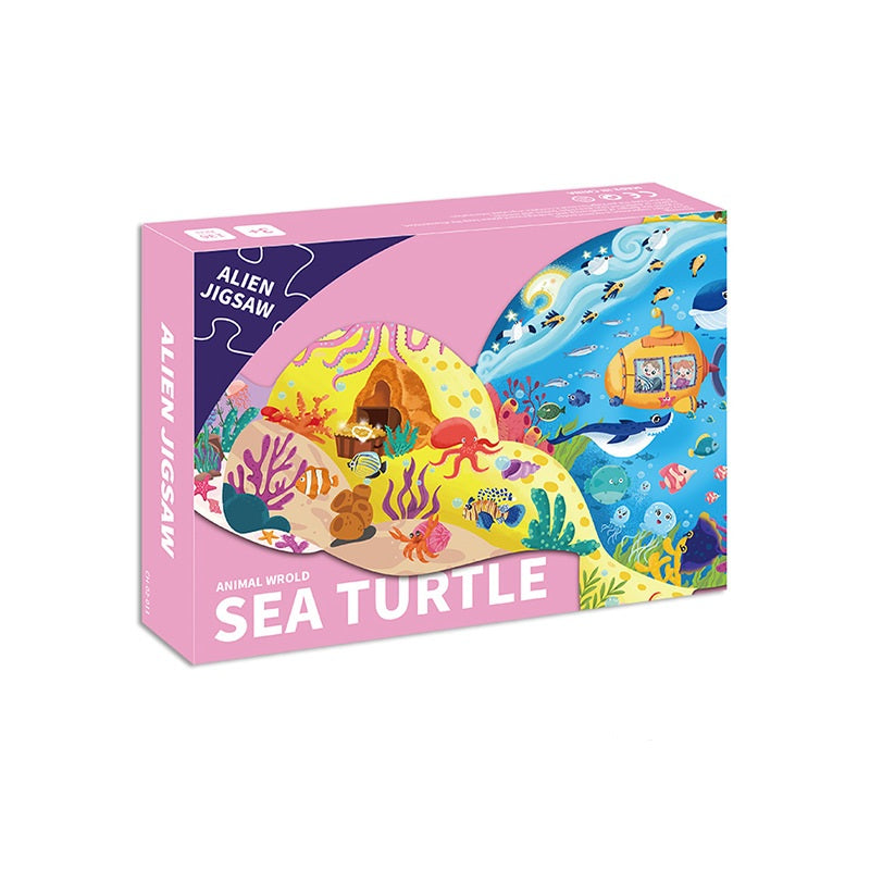 Shaped Jigsaw Puzzle Collection – Animal, Ocean, Dinosaur & Fantasy Designs