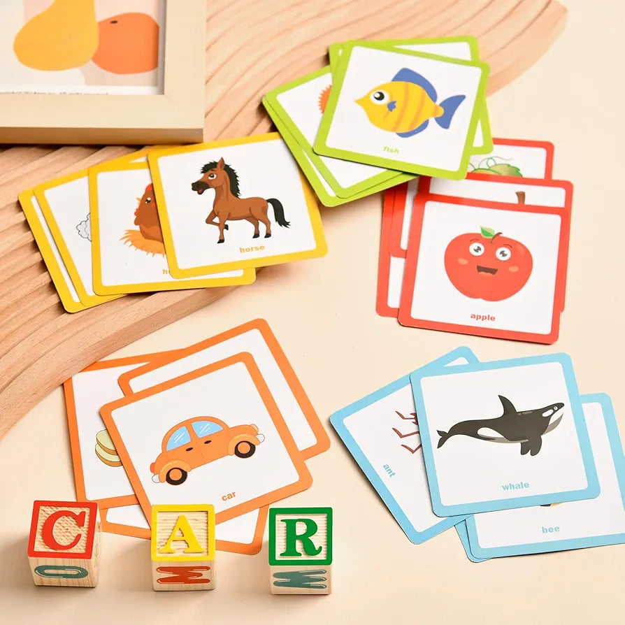 Matching Letter Game Alphabet Puzzle Reading Spelling | Early Learning Toy | 3+