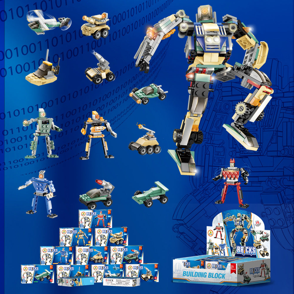 Building Blocks Bricks Robot 12in1  | Full Box | 4+
