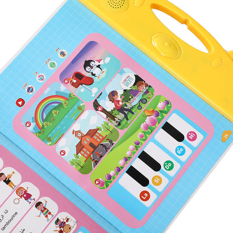 Arabic English Interactive Learning Book | 3+