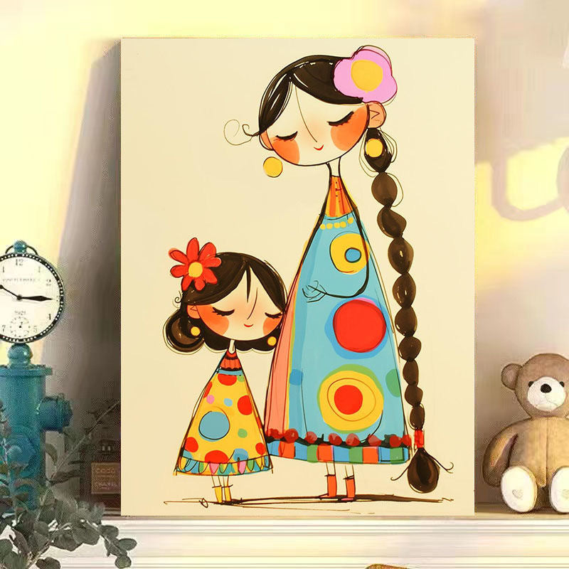 DIY Paint by Numbers Canvas Kit – 40 × 50 cm