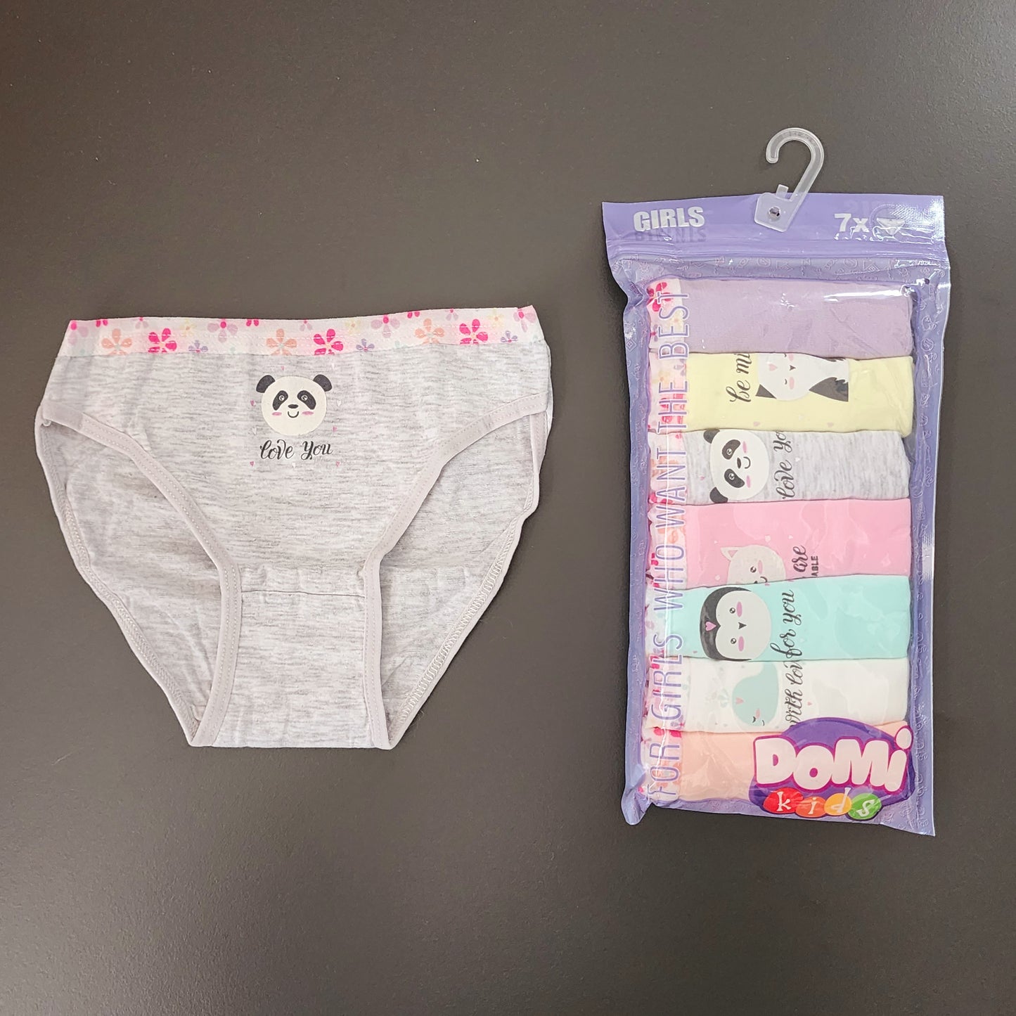 Girls Underwear Cotton 100% 3-10 years 7 pcs