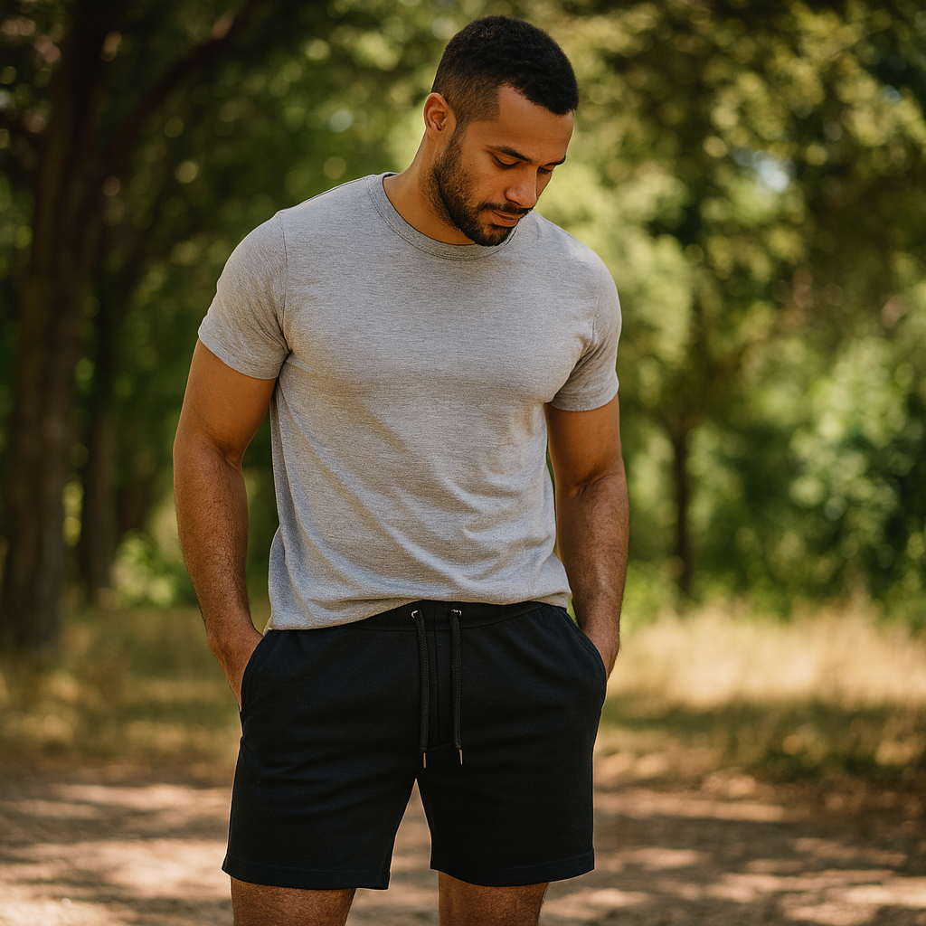 Black Sports Short Size Small