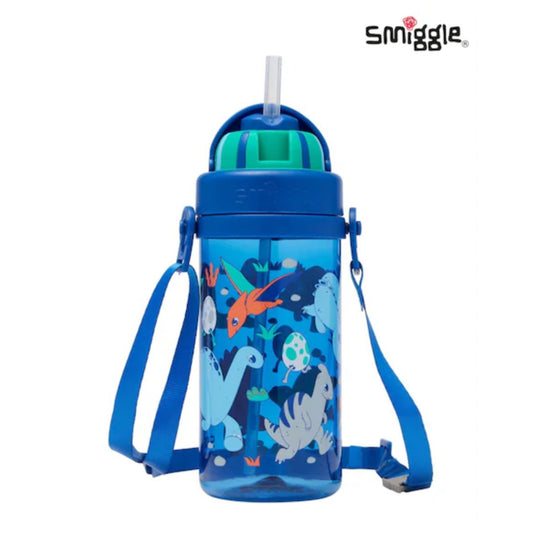 Smiggle Bottle Dinosaur Design 430ml 17cm