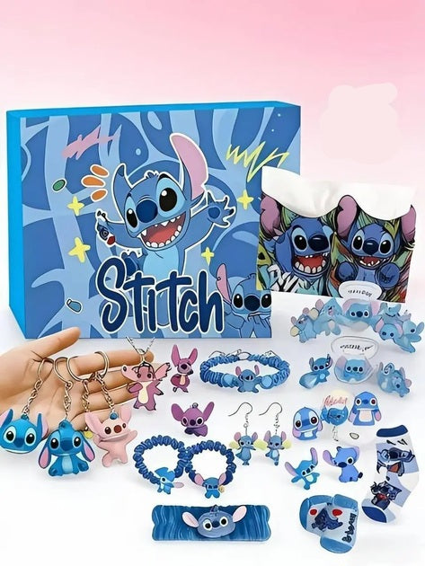 Stitch Advent Calendar for Kids | 37-Piece Gift Set
