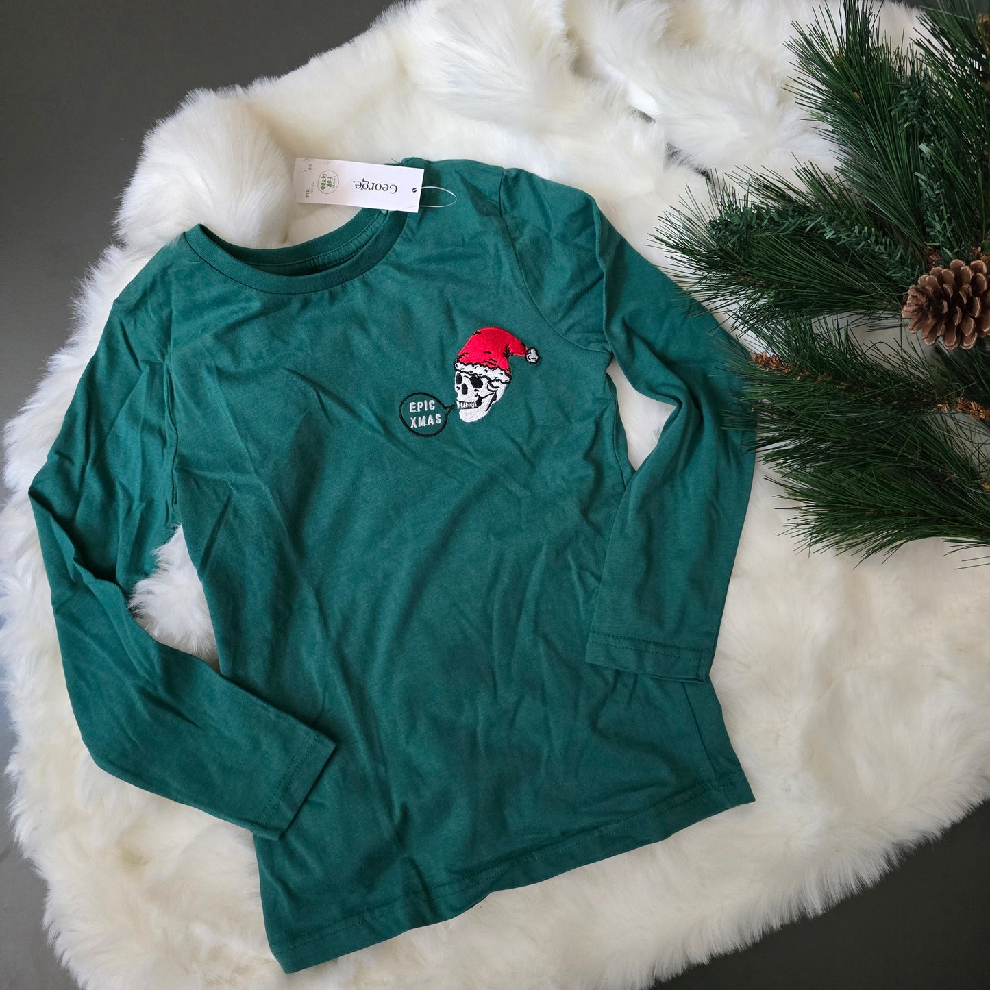 Christmas Cotton Top Size 6-7y