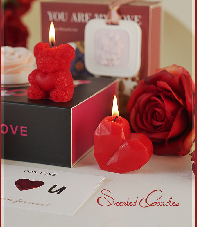 Romantic Rose & Heart Scented Gift Set | 4 Pieces