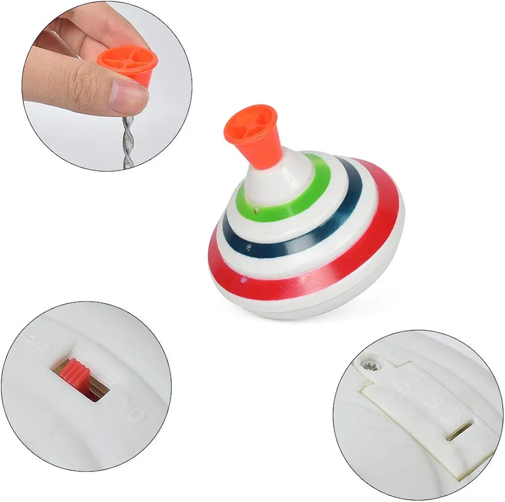 Spinning Top Toy With Music & Led | 3+