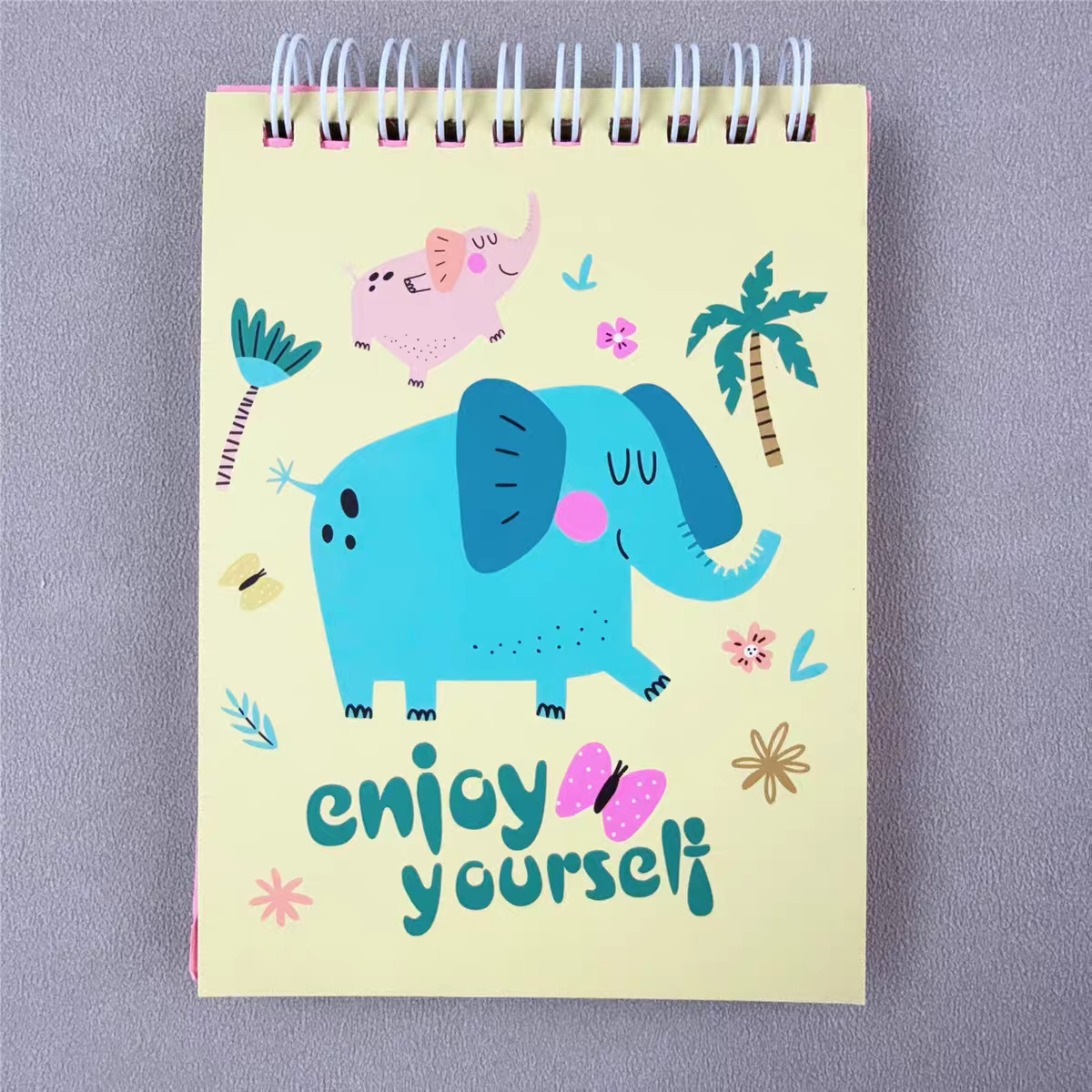 Colorful Mini Memo Pad with Fun Cartoon Designs Notebook A6