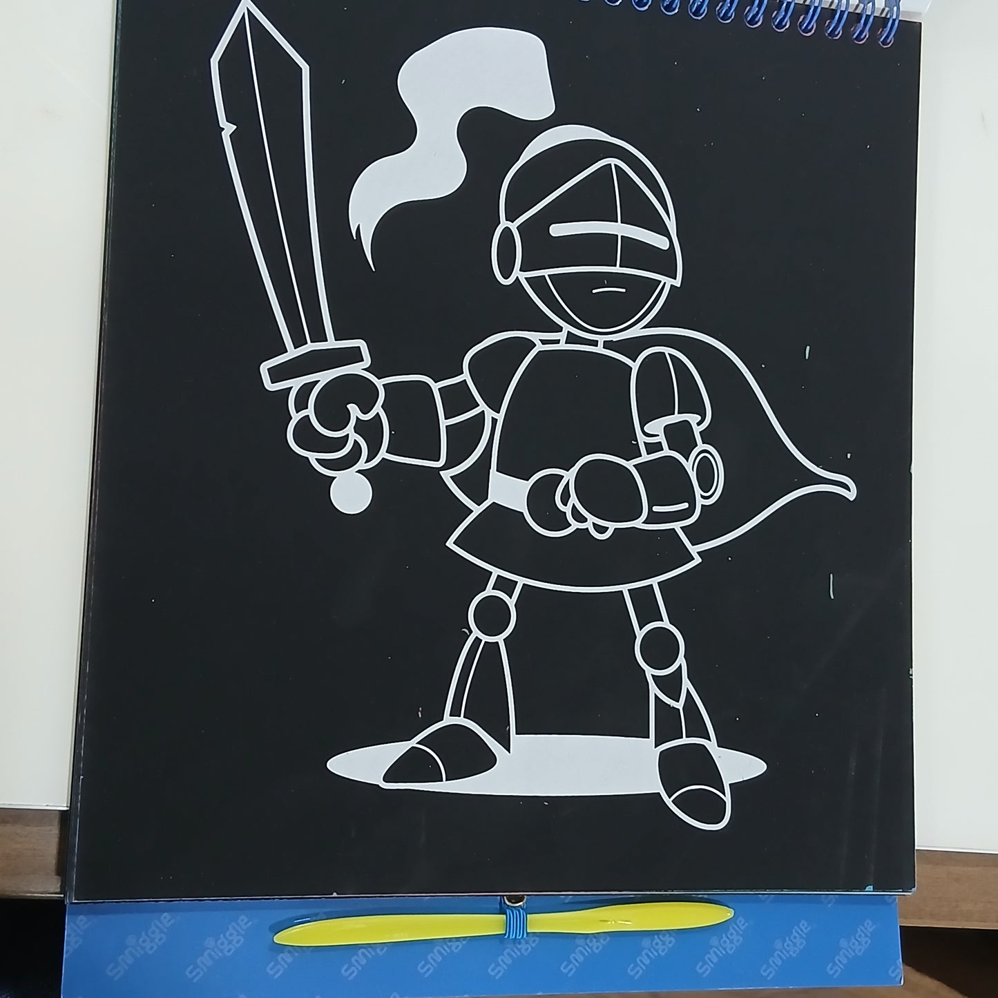 Smiggle By Me! Mythical Stencil & Scratch Book | 20 Pages | 5+