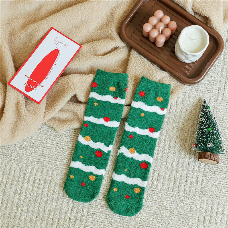 Christmas Cozy Warm Socks Size  35-39