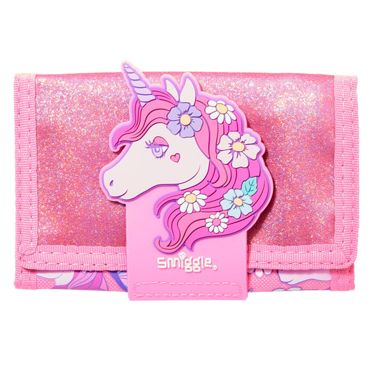 Smiggle Pink Unicorn Wallet