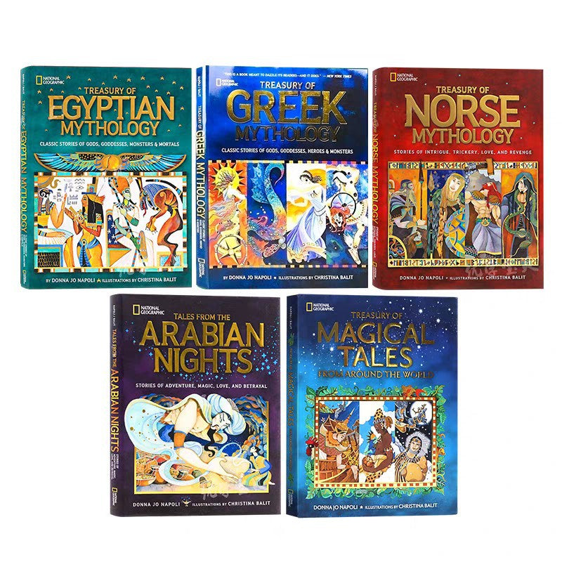 National Geo High-quality Hardcover Books Tales 10+
