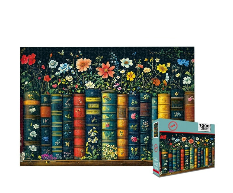 1000-Piece Jigsaw Puzzle Collection – Artistic & Scenic Designs