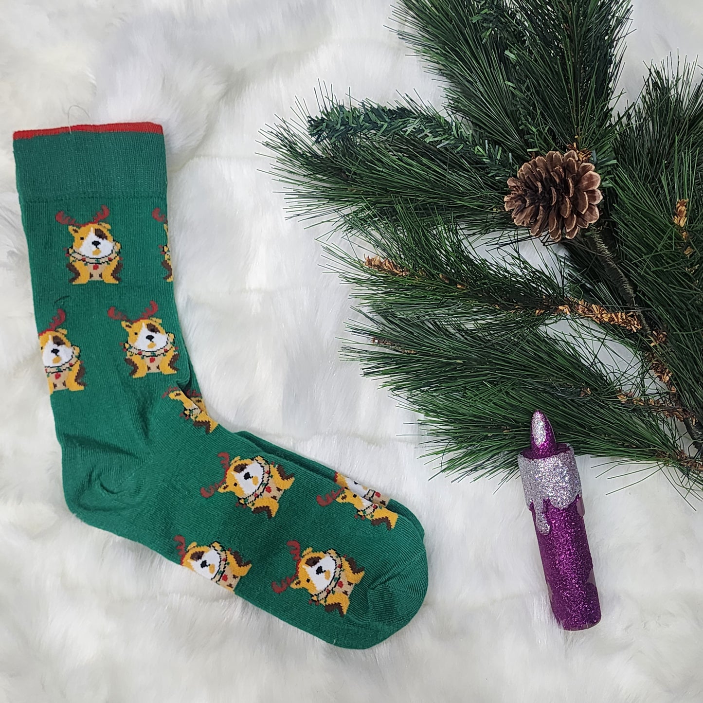 Christmas Socks Cotton High-quality One Size 38-42