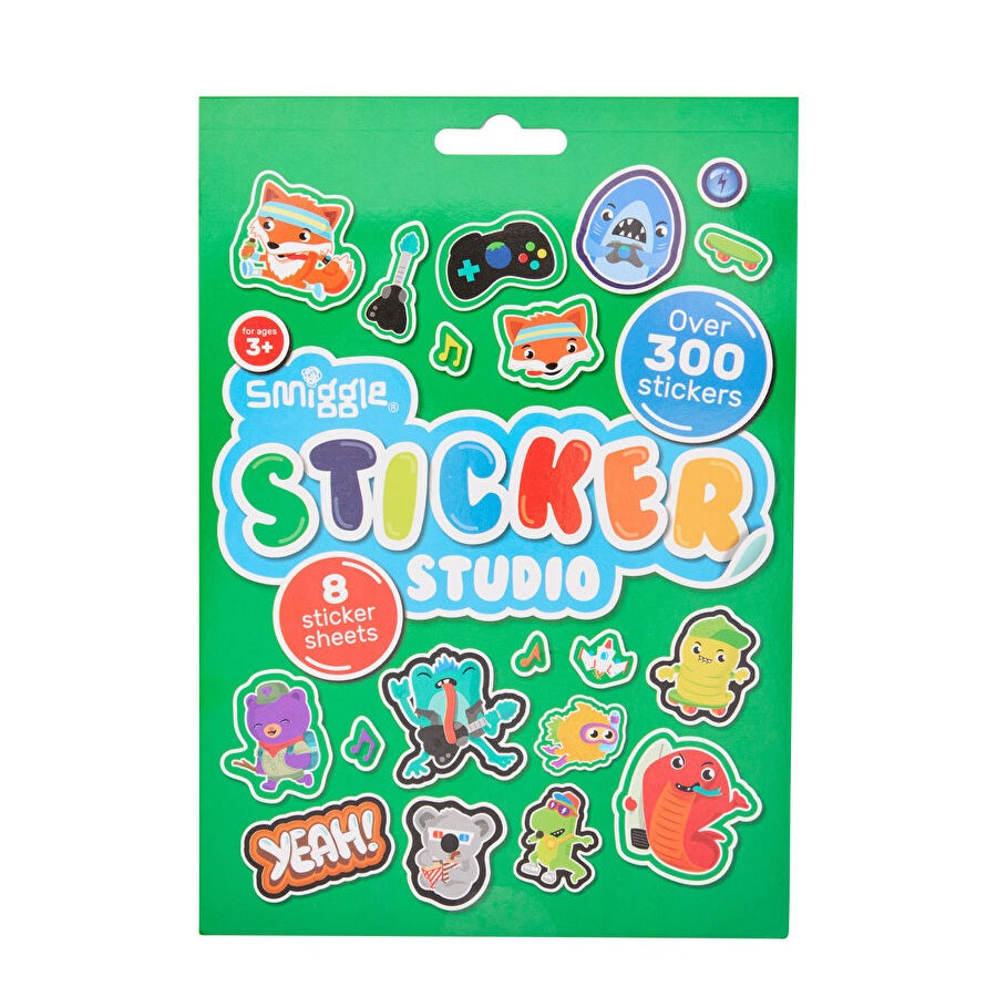 Smiggle Sticker Studio - 8 Sticker Sheets | Over 300 Stickers | 3+