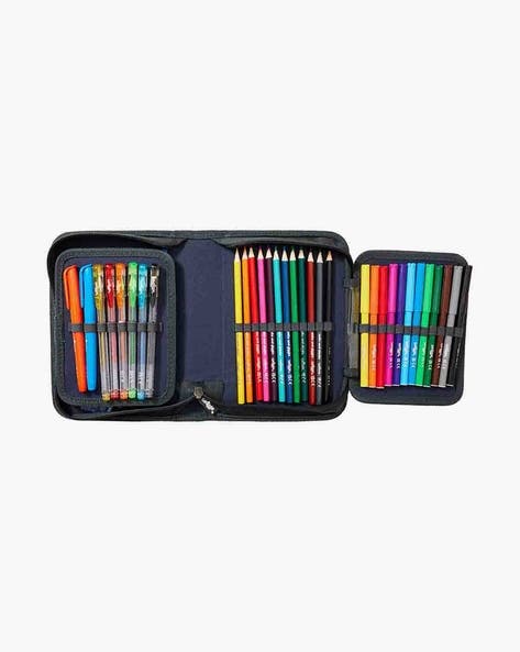 Smiggle Stationery Kit | Grey Game | 22cm