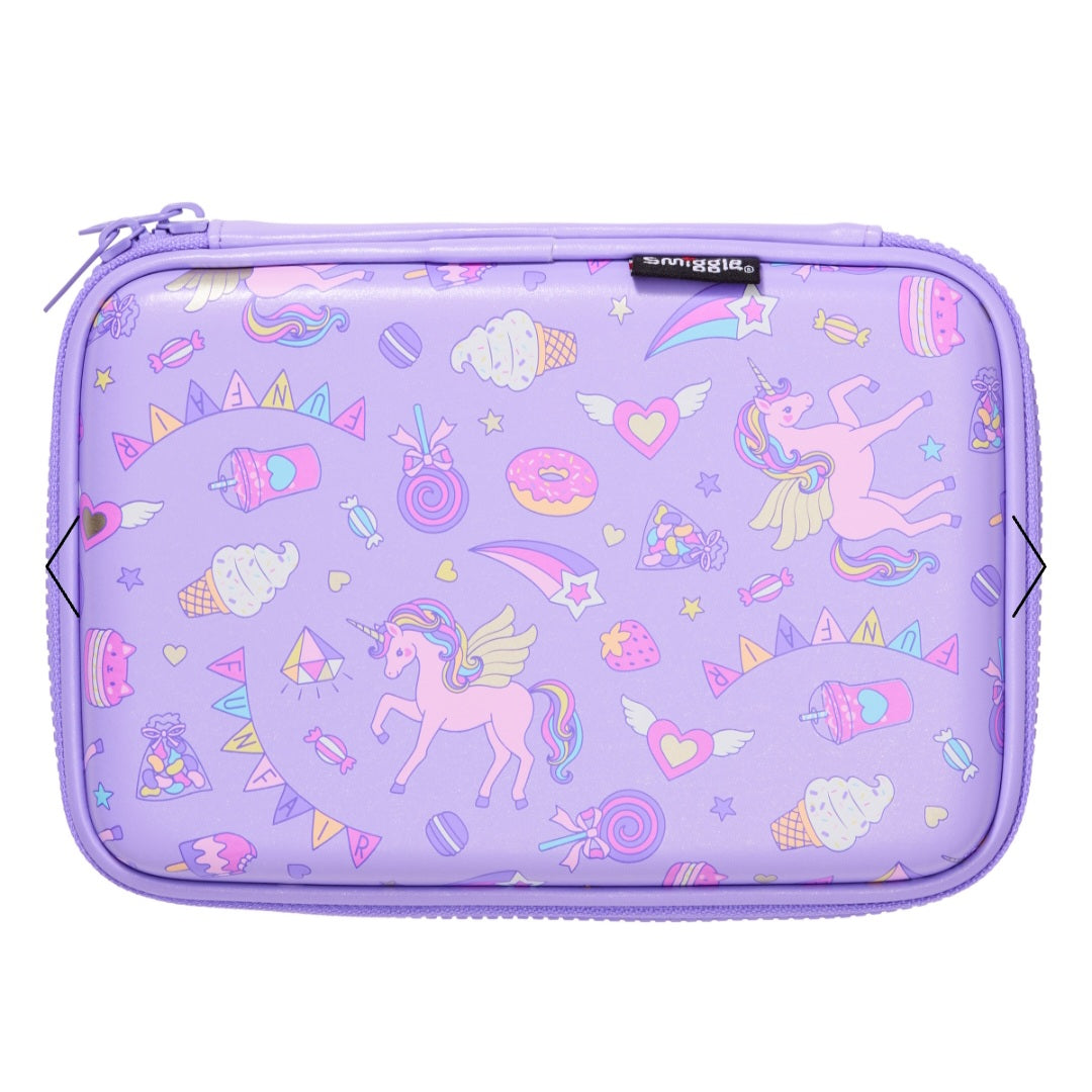 Smiggle Pencil Case | Hardtop | Unicorn