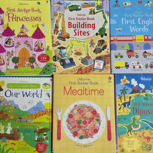 Usborne First Sticker Books 38 Variation Part 2