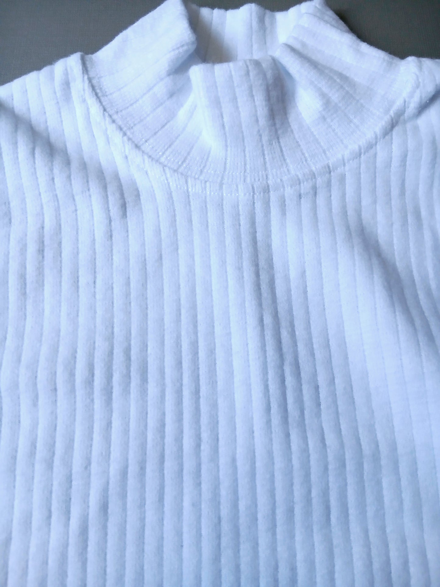 White Turtleneck For Boys abd Girls School Warm Size 1-13y