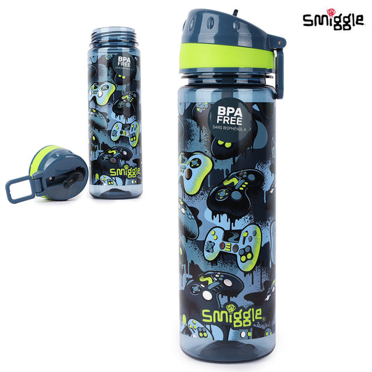 Smiggle Bottle 650ml Game Design 24cm