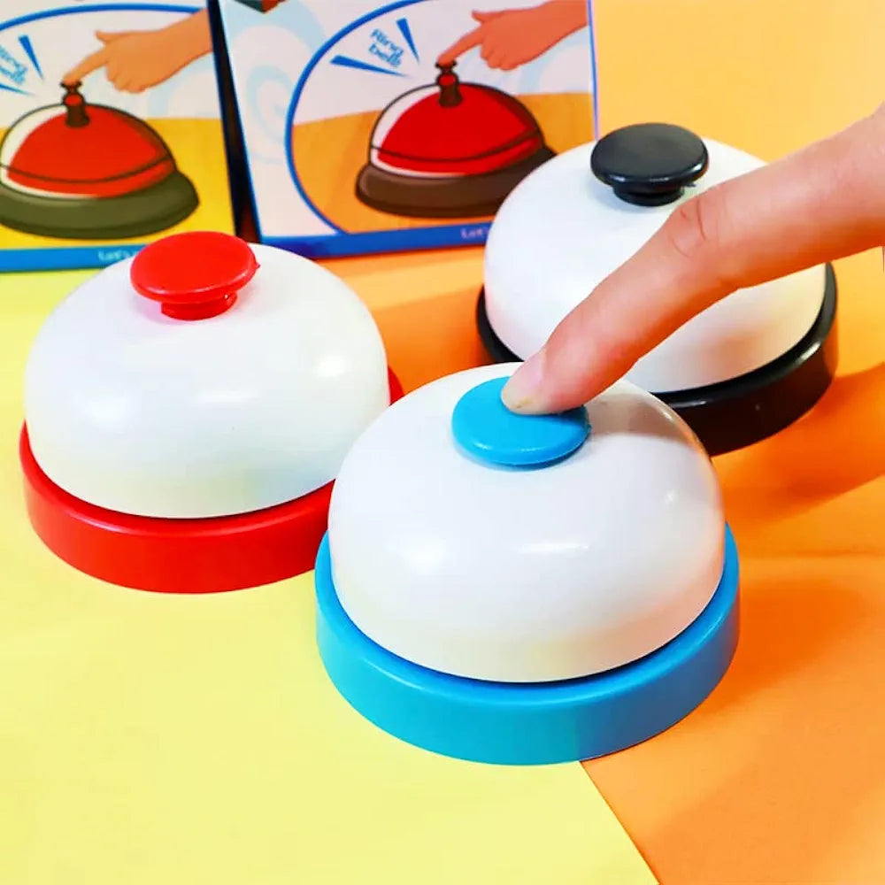 Ring Bell Reaction Game for Kids – Interactive Buzzing Bell Toy Fun & Learning | 3+