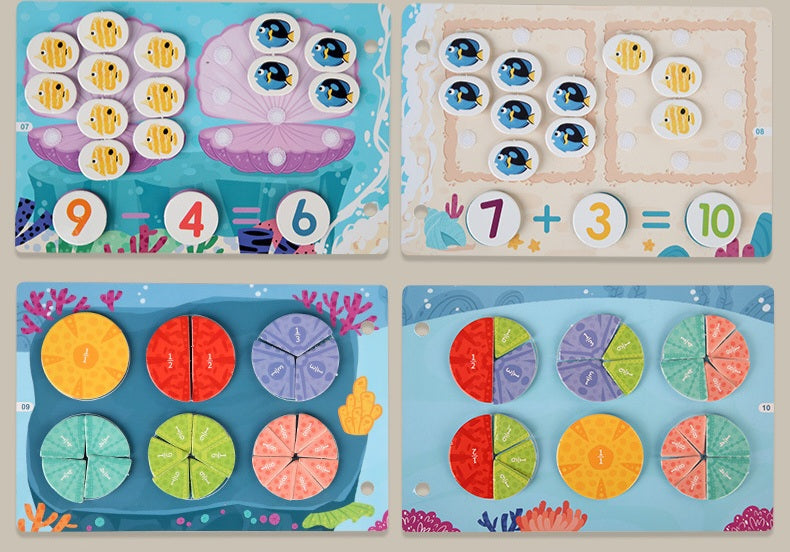 Small Educational Busy Book – Numbers & Animals