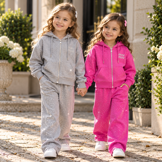 Kids’ Shiny Miu Miu & Alo Set / 6–10Y