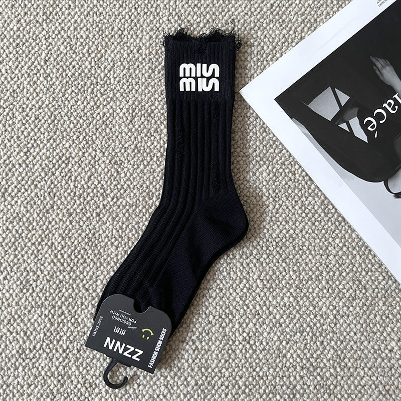 Cotton Socks Miu Miu 36-40 One Size