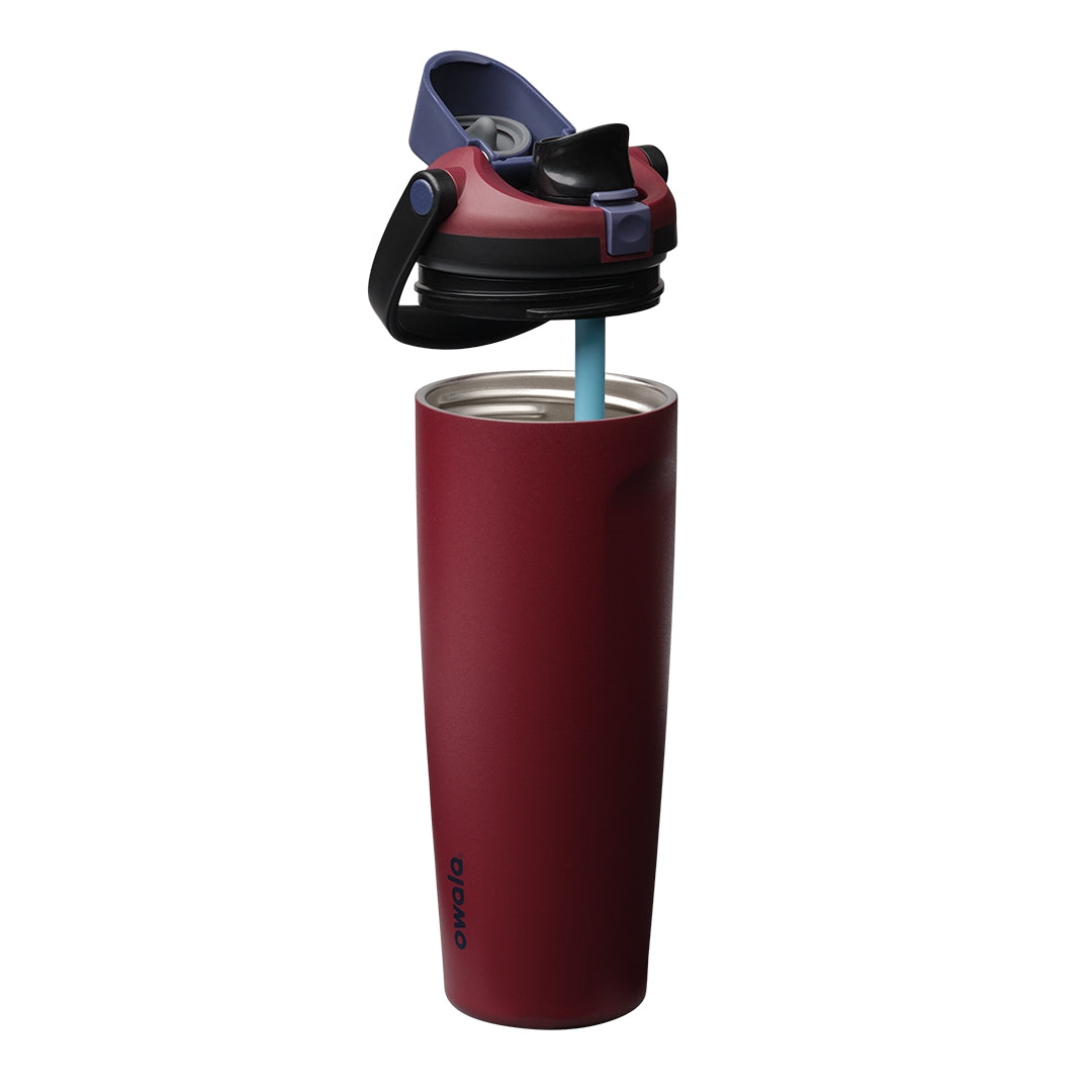 Owala Tumbler Stainless Steel FreeSip Leak-proof | Burgundy Bay 890ml