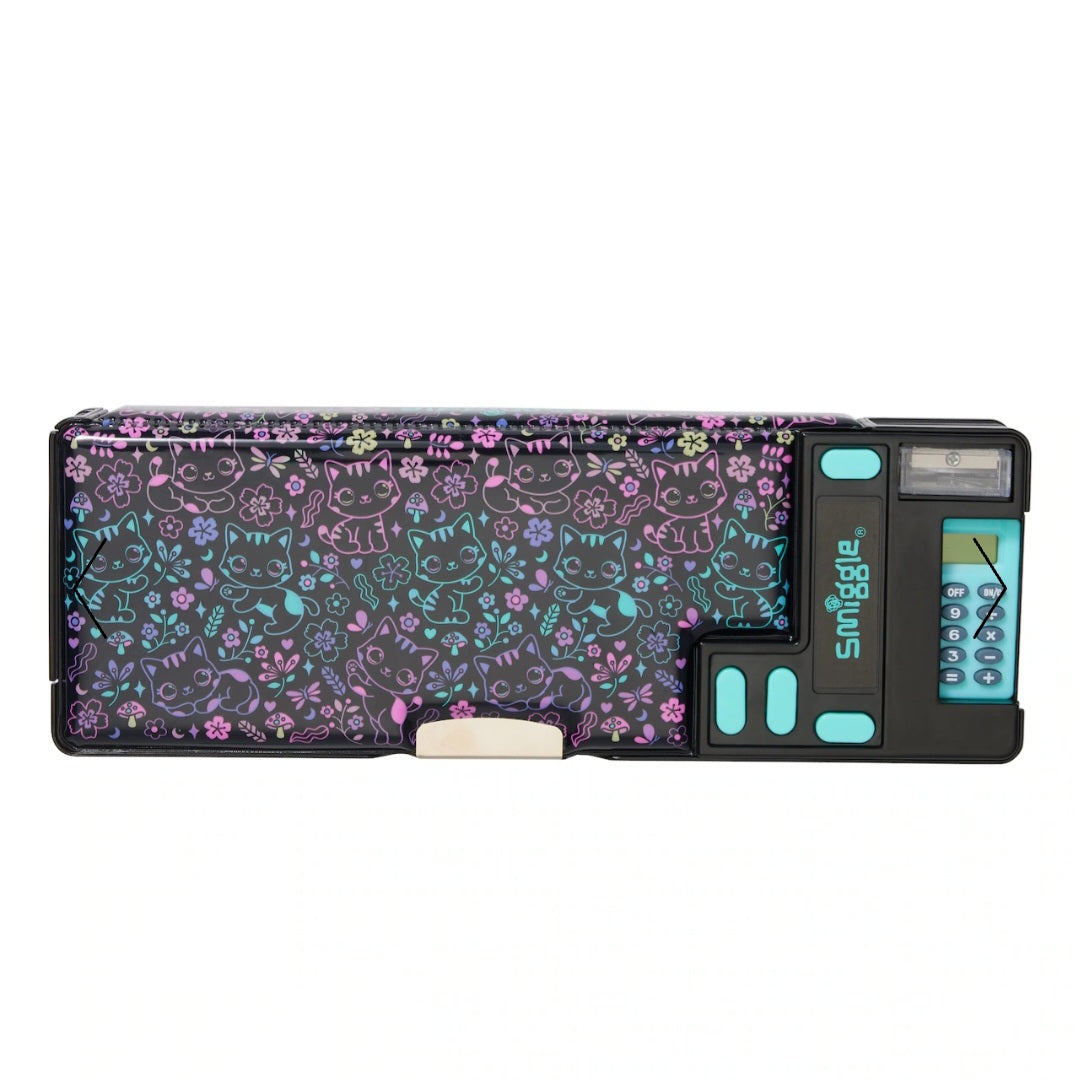 Smiggle Pencil Case | Pop Out | Black Cat