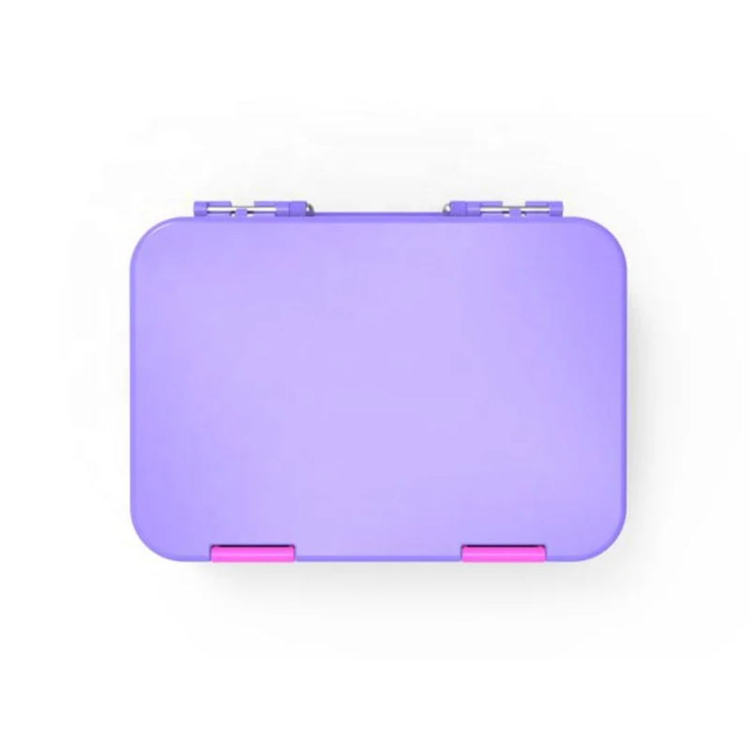 Premium Tritan Kids Lunch Box – Leakproof School Bento Box | Purple + Pink