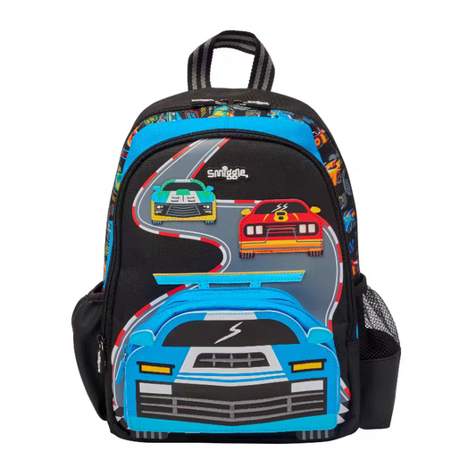 Smiggle Car Design Backpack 38cm