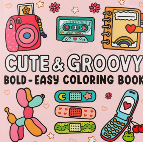 Cute & Comfy Coloring Books – 21 × 21 cm Softcover | 6+