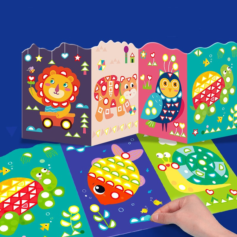 Educational Sticker Activity Set for Kids – Animal Sticker Book