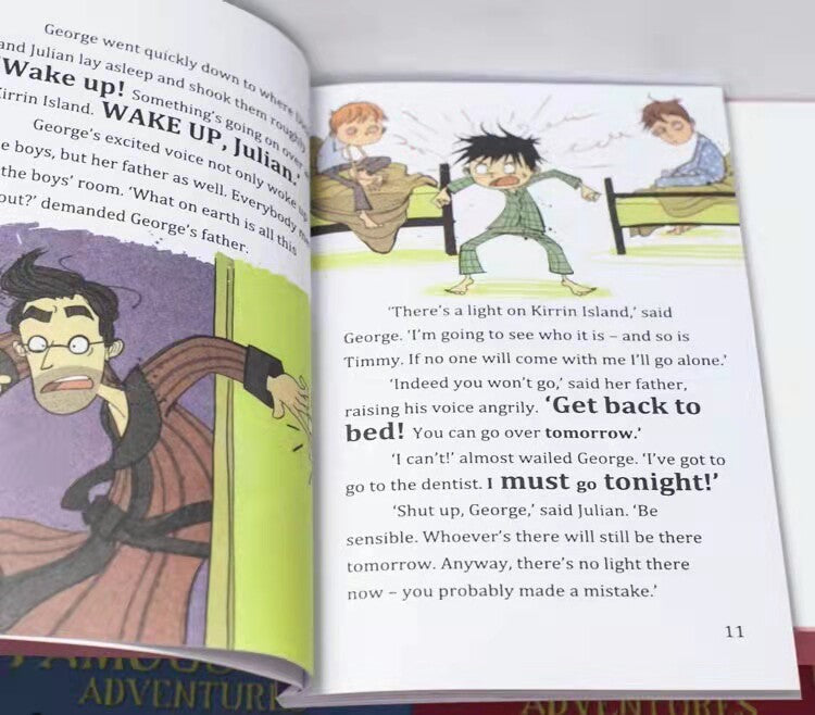 The Famous Five Adventures - Guid Blyton | 9 Books Set | Soft Cover | 7+