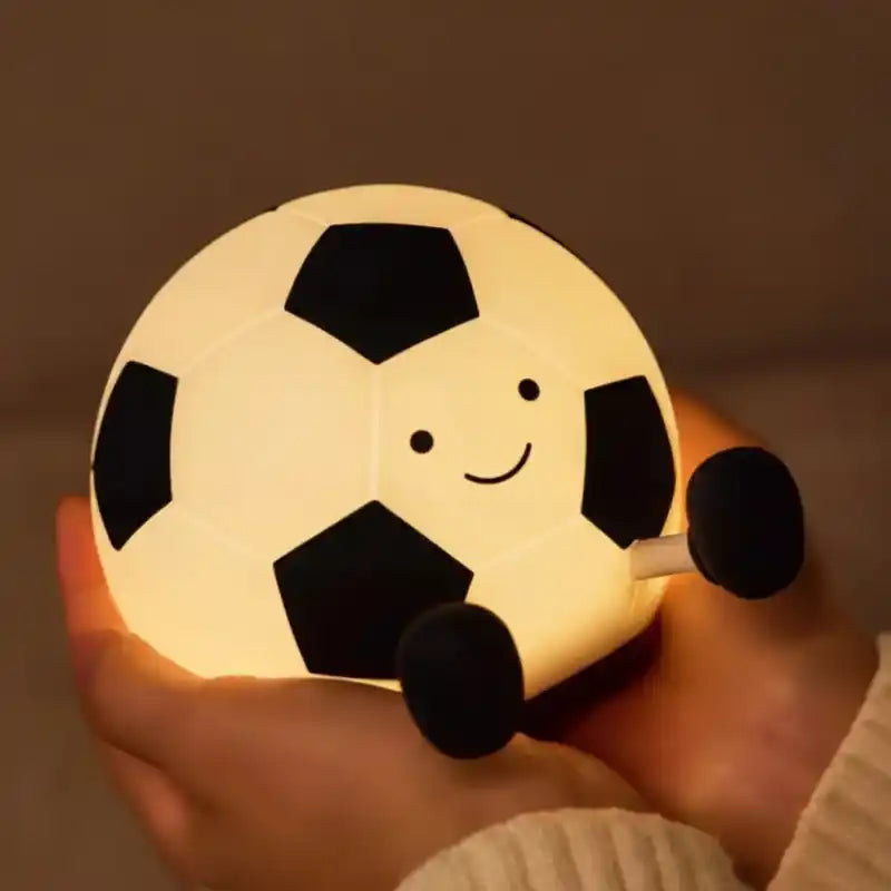 Football Night Light Multicolor Glow | Usb Rechargeable | 3+
