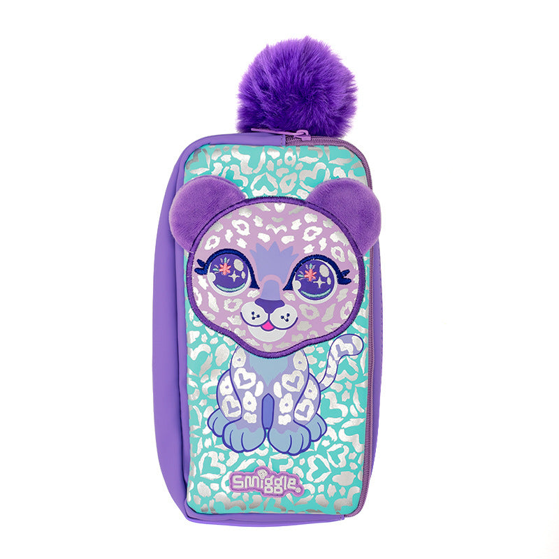 Smiggle Pencil Case Leopard Design