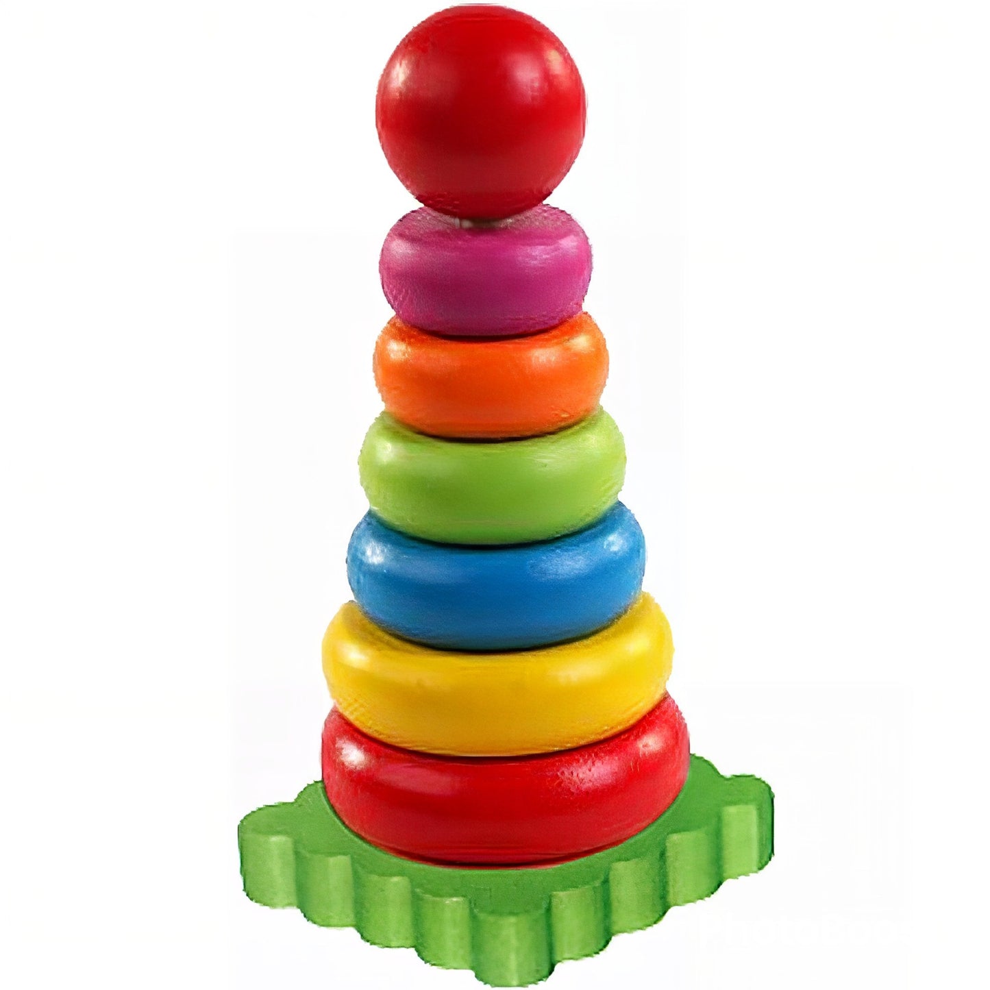 Rainbow Tower Wooden Toy | 0+