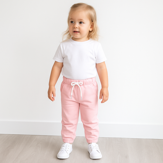 Warm Cotton Pants for Girls 2-4y