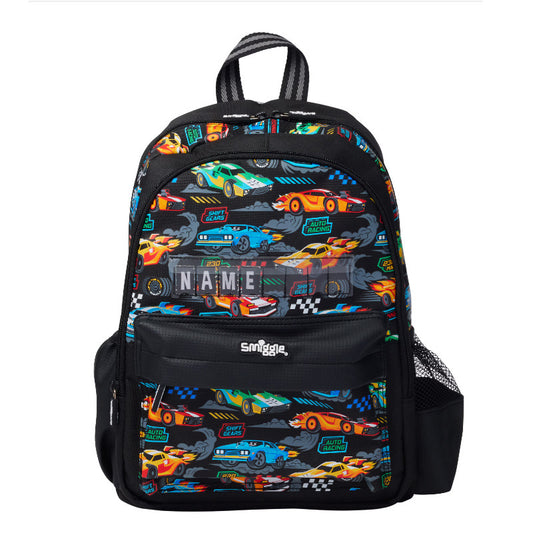 Smiggle Car Design Backpack 38cm