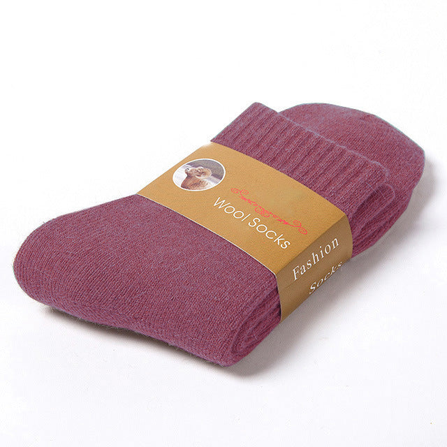 Wool Warm Winter Socks One Size 36-42