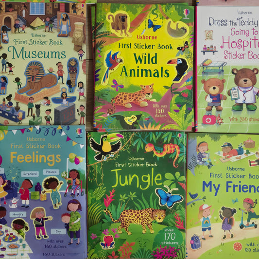 Usborne First Sticker Books 33 Variation