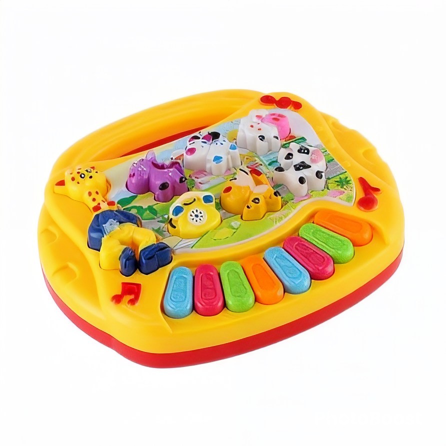 Animal World Cartoon Piano Toy